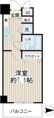 サウスピアコートの間取り画像