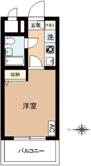 マイキャッスル三ツ境の間取り画像