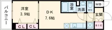 ベラジオレガシー葛野大路八条の間取り画像