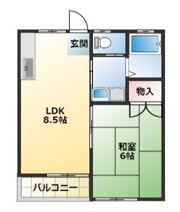 MP館 蒼い月の間取り画像