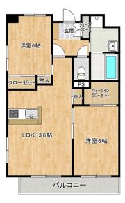 エルズコートの間取り画像