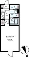 GRADUS京王堀之内の間取り画像