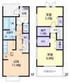 サニーテラス Aの間取り画像