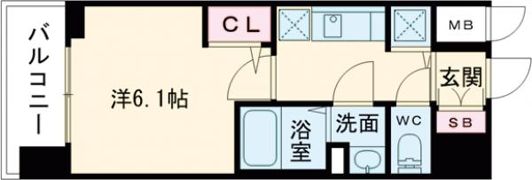 ベラジオレガシー葛野大路八条の間取り画像