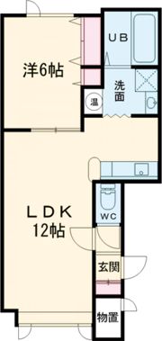 アシル A棟の間取り画像