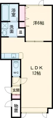 アシル A棟の間取り画像