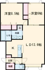 アールの間取り画像