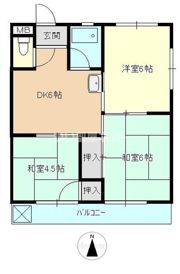 葵マンションの間取り画像