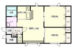 ハスコート深川の間取り画像