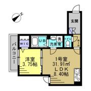 AJ津田沼Ⅴの間取り画像