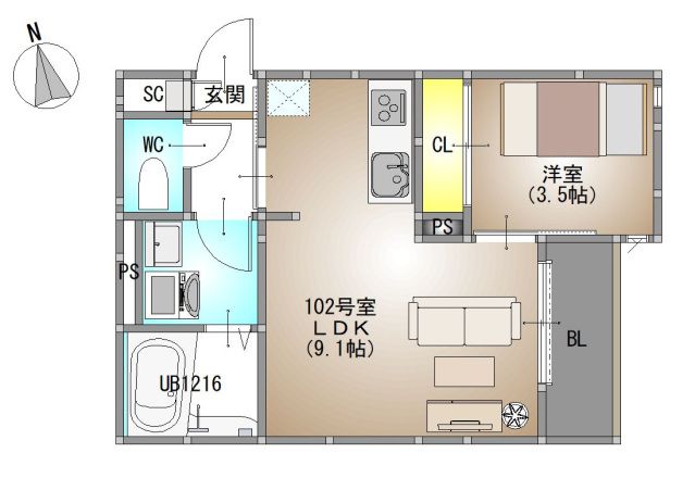 間取図