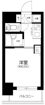 プレール目黒リバーサイドの間取り画像