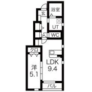 right bright APの間取り画像