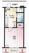 サンハイツムカサの間取り画像