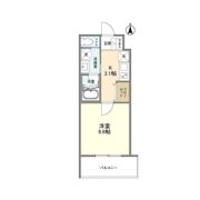 ウェルスクエア茨木駅前の間取り画像
