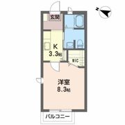メゾン・ド・ソレイユBの間取り画像