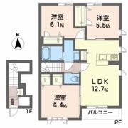 シャーメゾン・川口の間取り画像