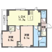 ナヴァン スカイの間取り画像