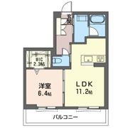 レオナ イーストの間取り画像