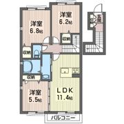 ラ・ロンディネの間取り画像