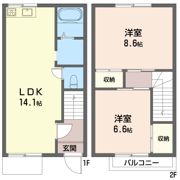 ドミ－ルYの間取り画像