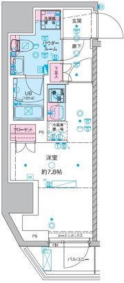 GENOVIA三郷駅前の間取り画像