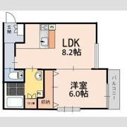 Glicina南巽vientの間取り画像