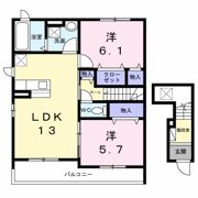 ecLore小阪の間取り画像