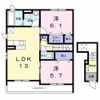 西堤本通西3丁目アパート（028714501）の間取り画像