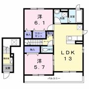 ecLore小阪の間取り画像