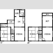 四日市市東坂部町戸建の間取り画像