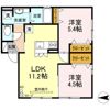 フラッツ大野の間取り画像