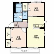 グレイスコートBの間取り画像