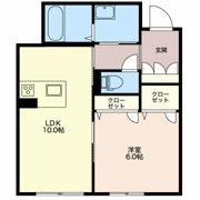 Brownie今朝白の間取り画像