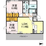 ヴェルドミール蓮台寺の間取り画像