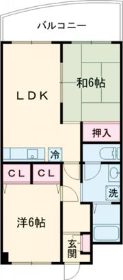 ラフィーネ西嶋の間取り画像