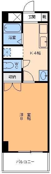 ハイツ楡の森の間取り画像