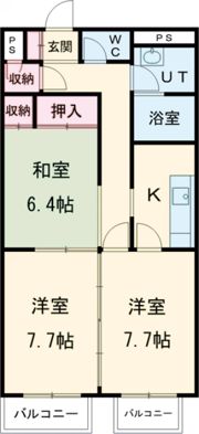 あさひレジデンス高崎上小鳥の間取り画像