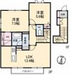 シャーメゾンKOTON A棟の間取り画像