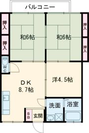 サンフラワー貴の間取り画像