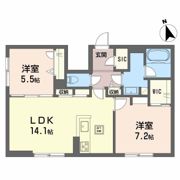 シャーメゾンステラートの間取り画像