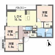 シャーメゾンステラートの間取り画像