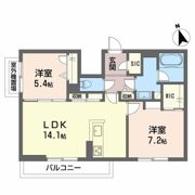 シャーメゾンステラートの間取り画像