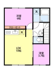 Artemis（アルテミス）Aの間取り画像