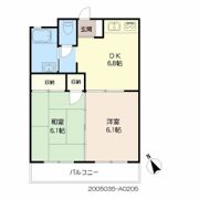 サンコーポ今宿の間取り画像