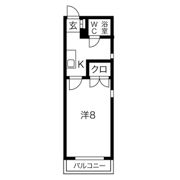 月丘ハイツの間取り画像