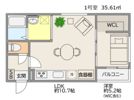 TRIOVE大牟田駅前の間取り画像