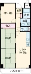 オリーブ上松の間取り画像
