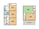吉岡万能倉貸家の間取り画像