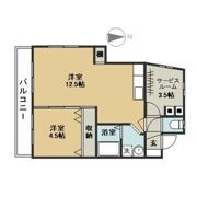 マンション吹上の間取り画像